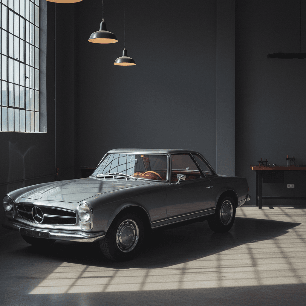 1969 280 SL Pagoda portrait — MOTORE atelier